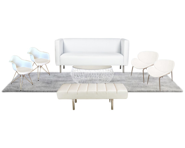 Lounge Blanco 4, 9 Pax.