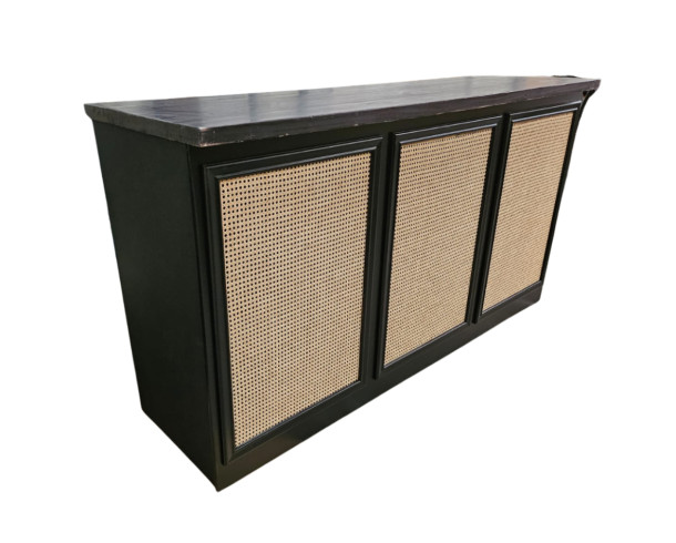 Bar Negro Palillaje, Sup. Madera