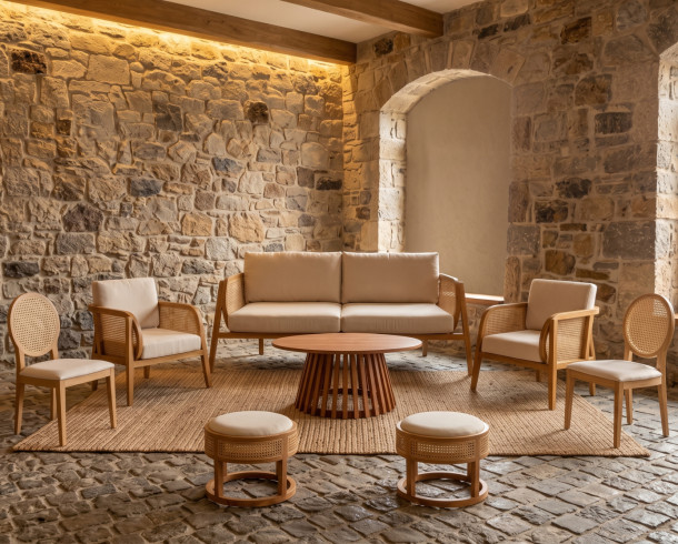 Lounge Beige Enjuncado A, 9 px