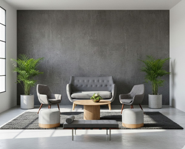 Lounge Gris Tela 2, 8 pax.