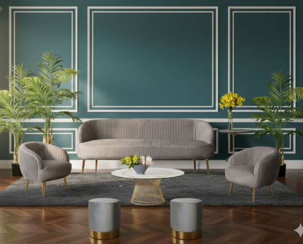 Lounge Felpa Plisado Gris 2, 9px