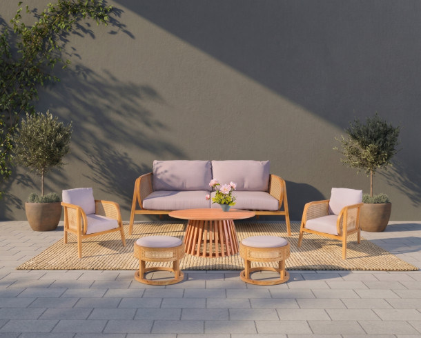 Lounge Lavanda Enjuncado A, 7 px